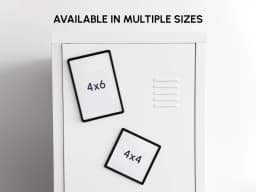 Magnet sizes preview