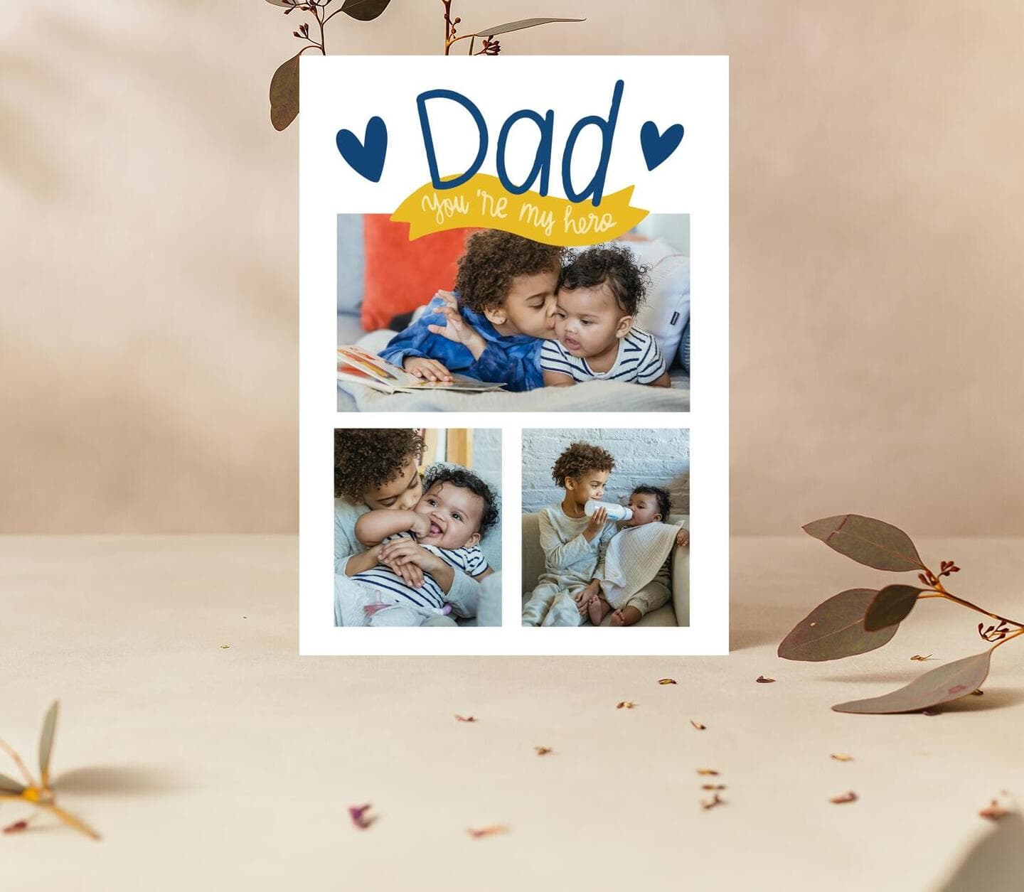 You Are My Hero Dad Card