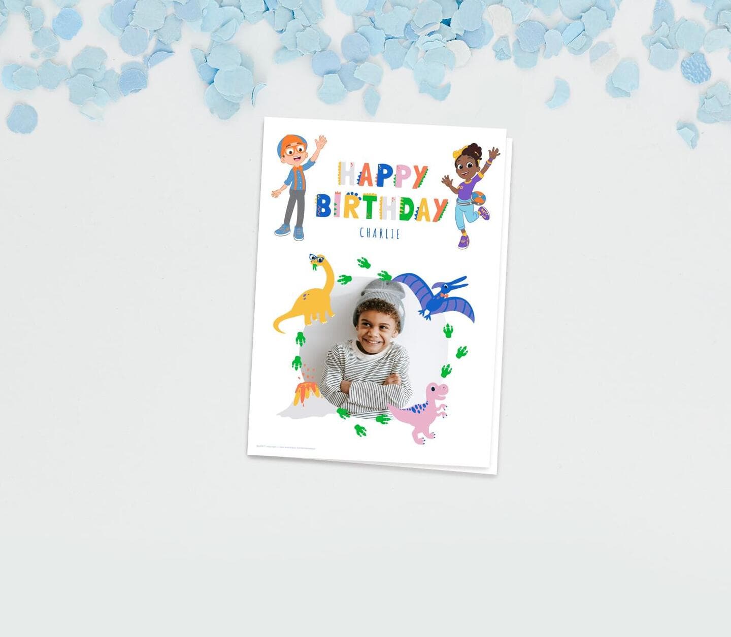 Blippi™ Dinosaur Card