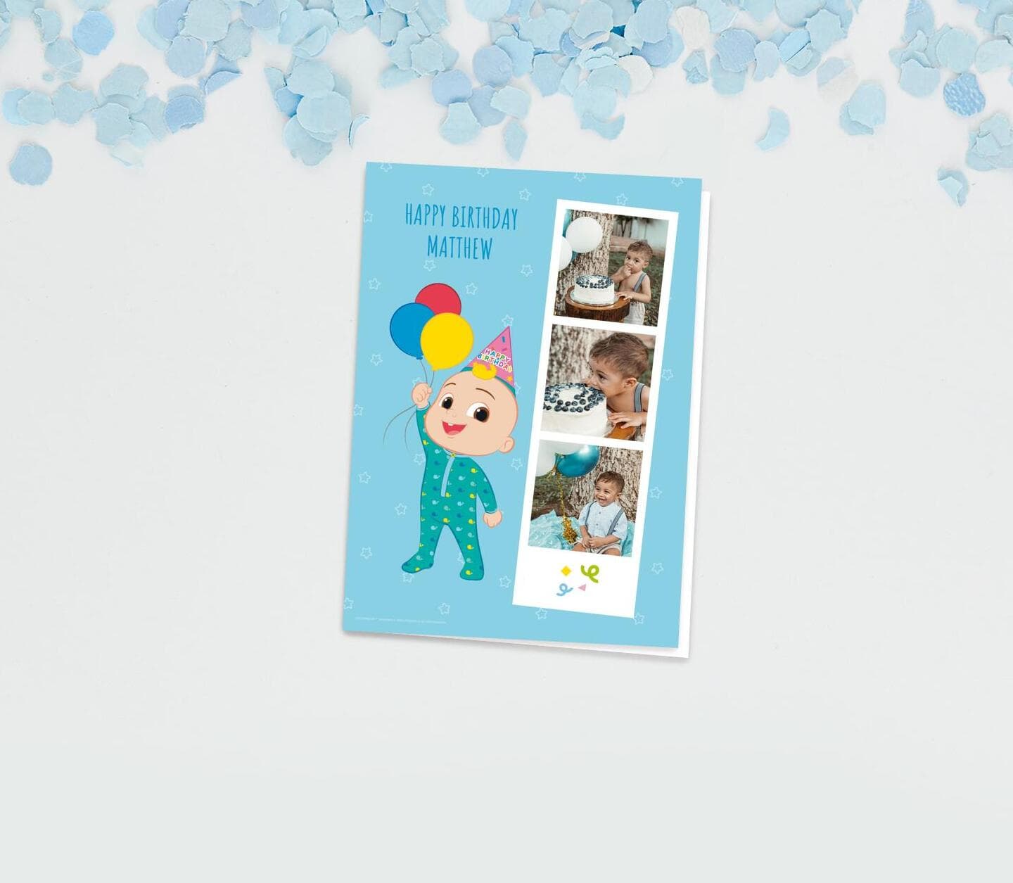 CoComelon™ Balloons Party Card