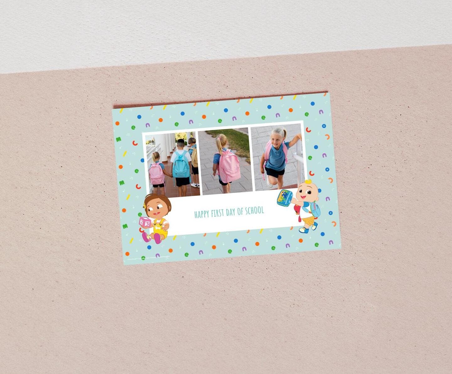 CoComelon™ First Day School Card