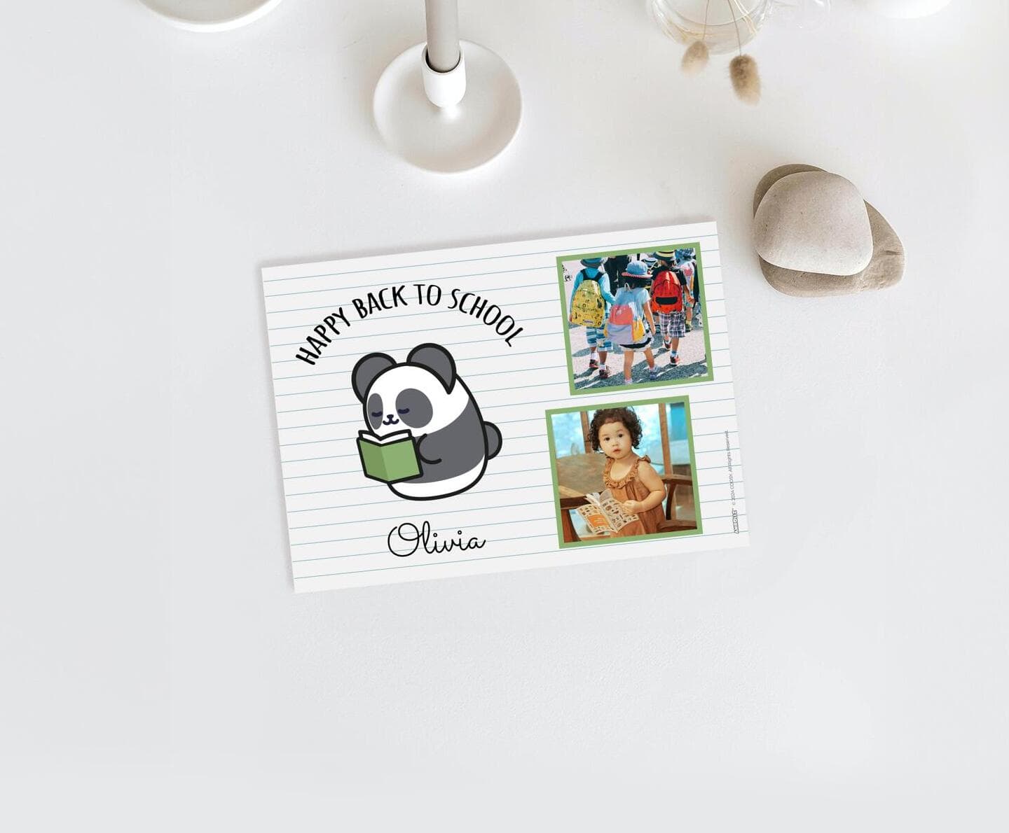 Anirollz® Notebook School Card