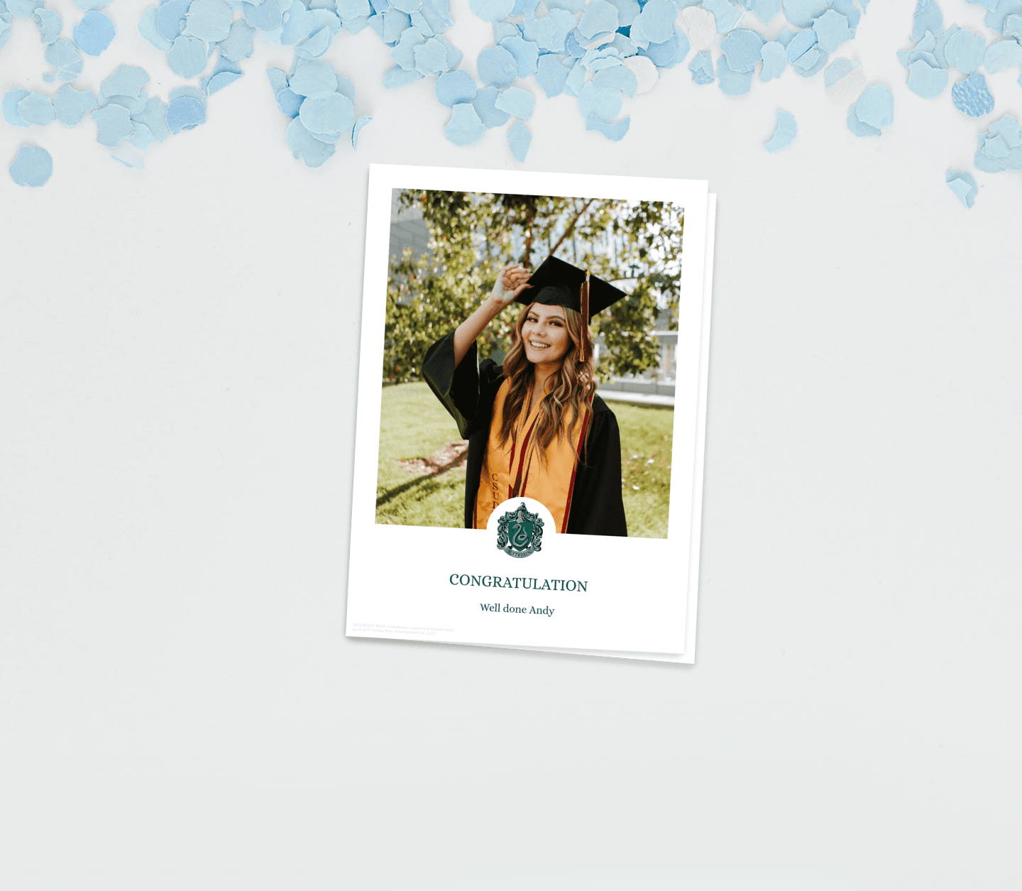 Harry Potter™ Pola Slytherin Card