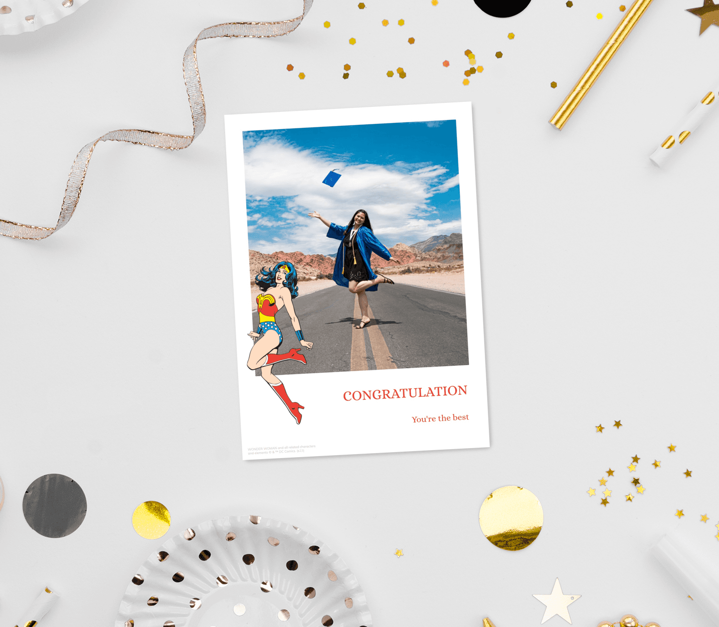 Wonder Woman™ Pola Wonder Power Card