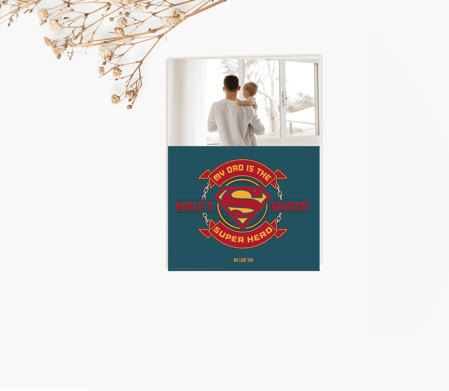 Superman™ Super Pow Dad Card