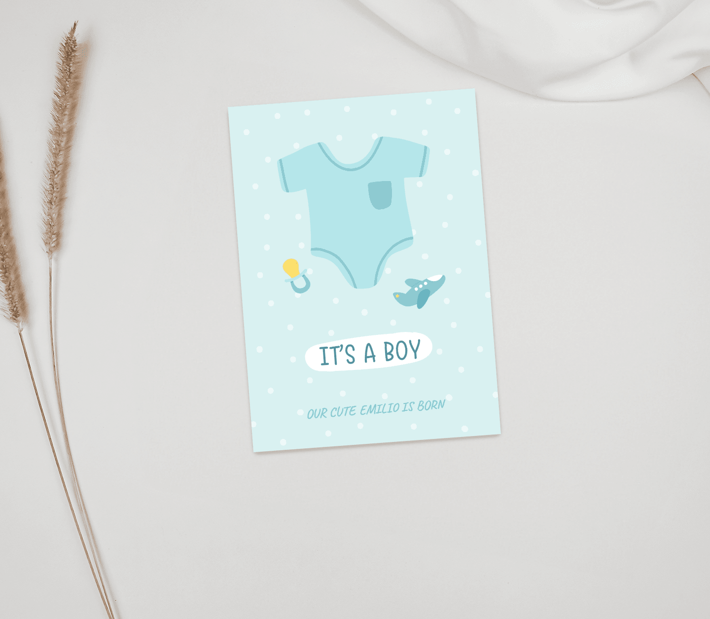 Cute Boy Card