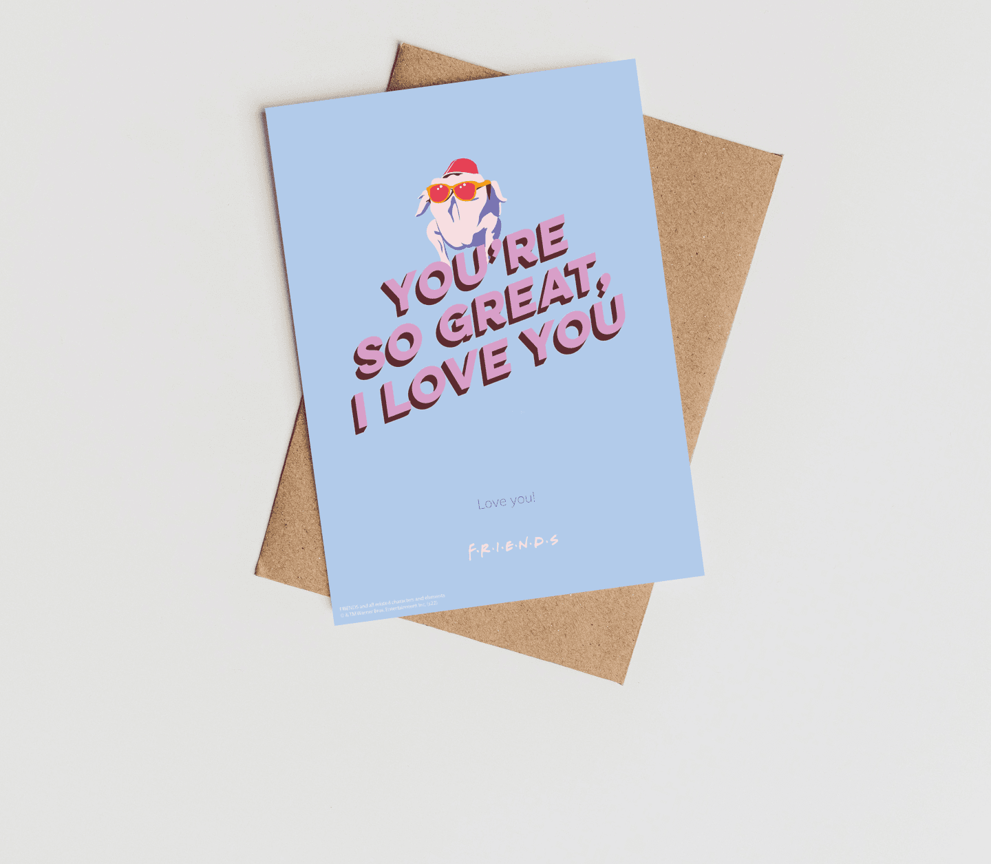 Friends™ Turkey Love Card