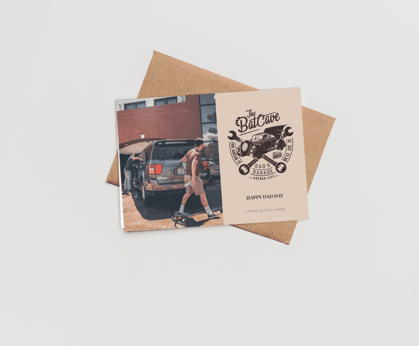 Batman™ Dad Batcave Card