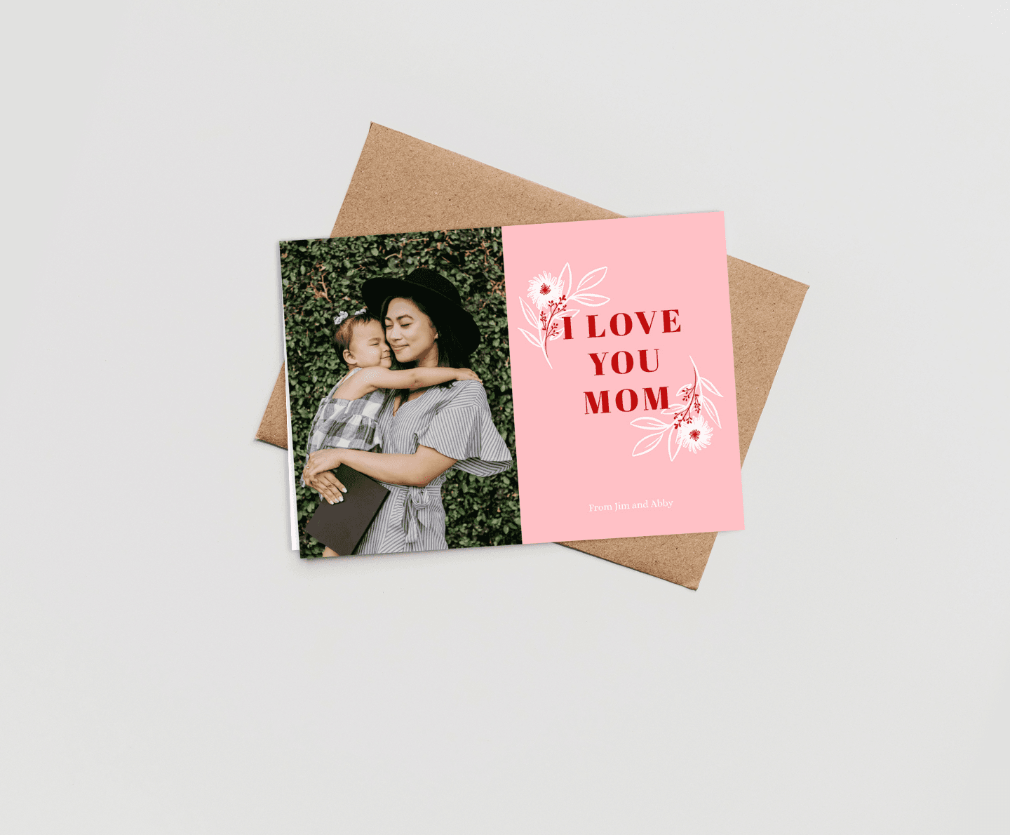 Love Pink Card