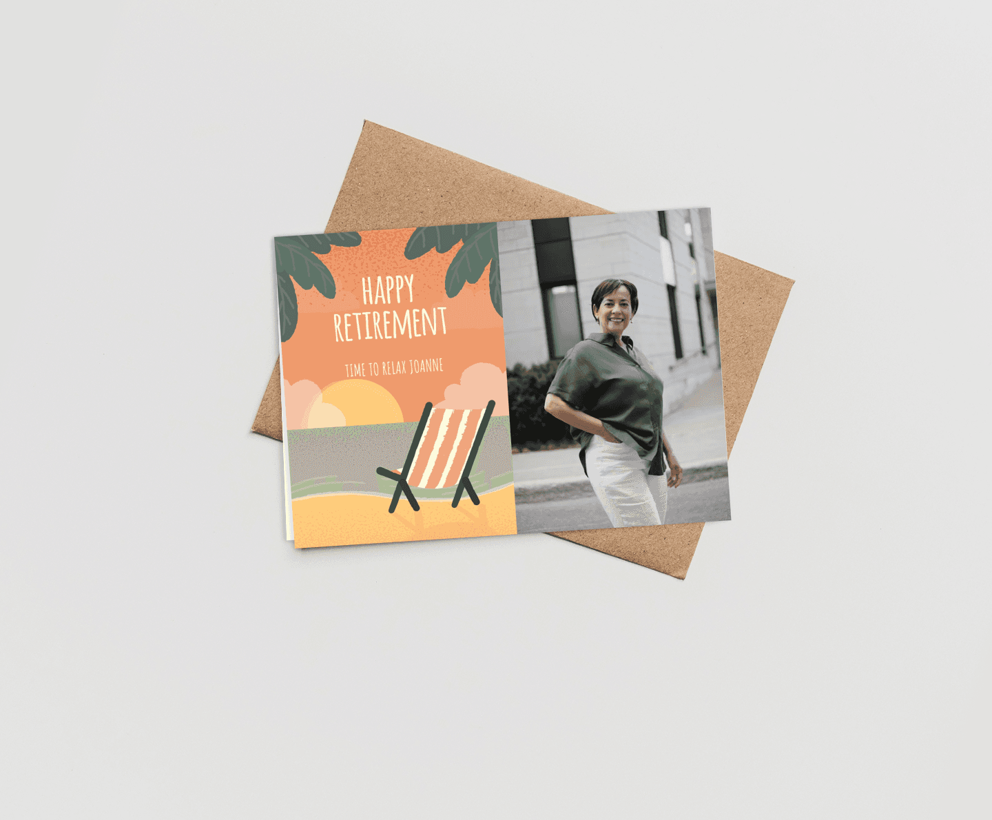 Beach Retirement Card