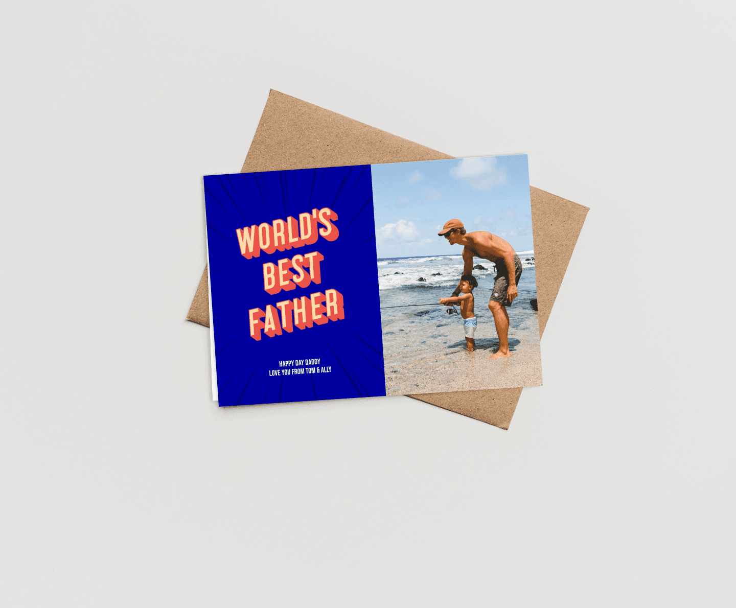 World's Best Father Card