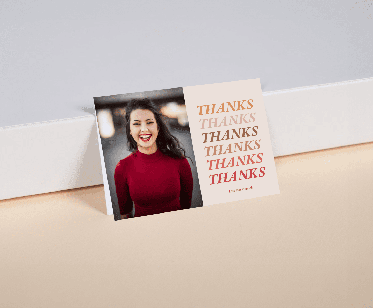 Thank You Colors Card