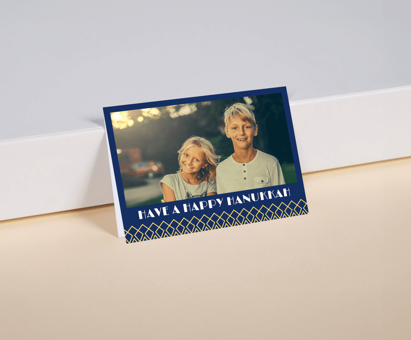 Classic Hannukah Card