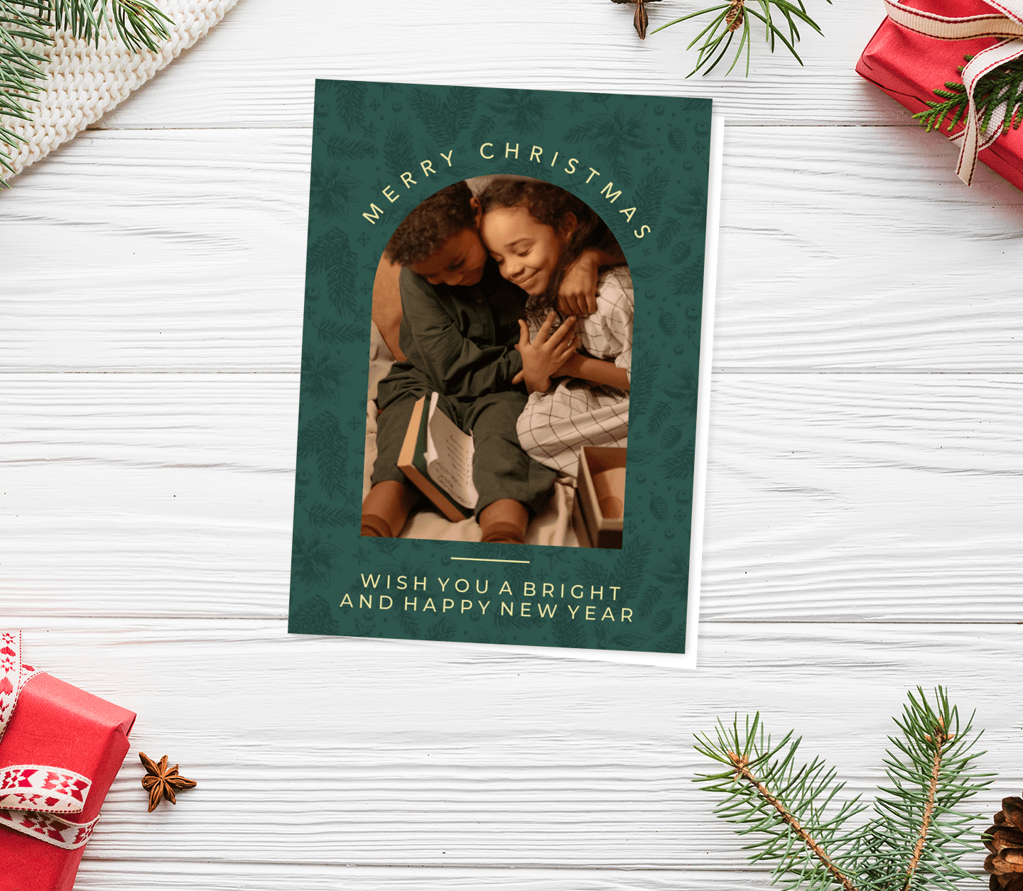 Pattern Christmas Card