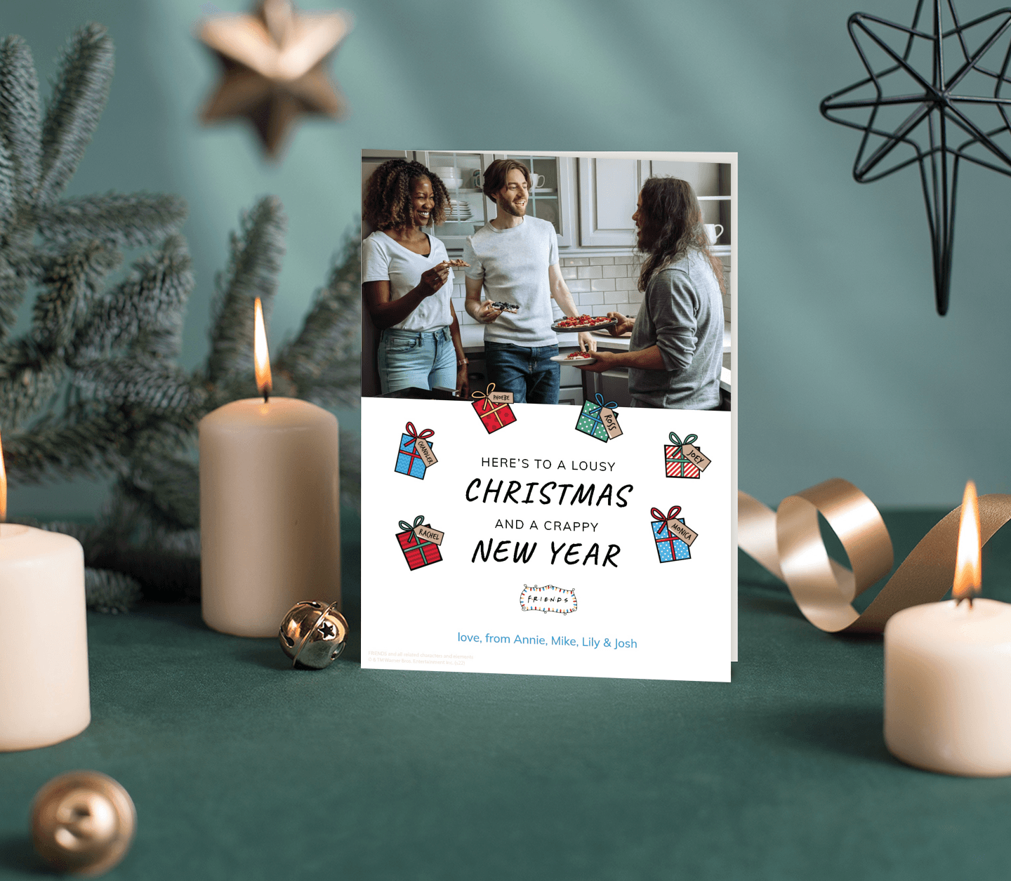 Friends™ Christmas Lousy Card