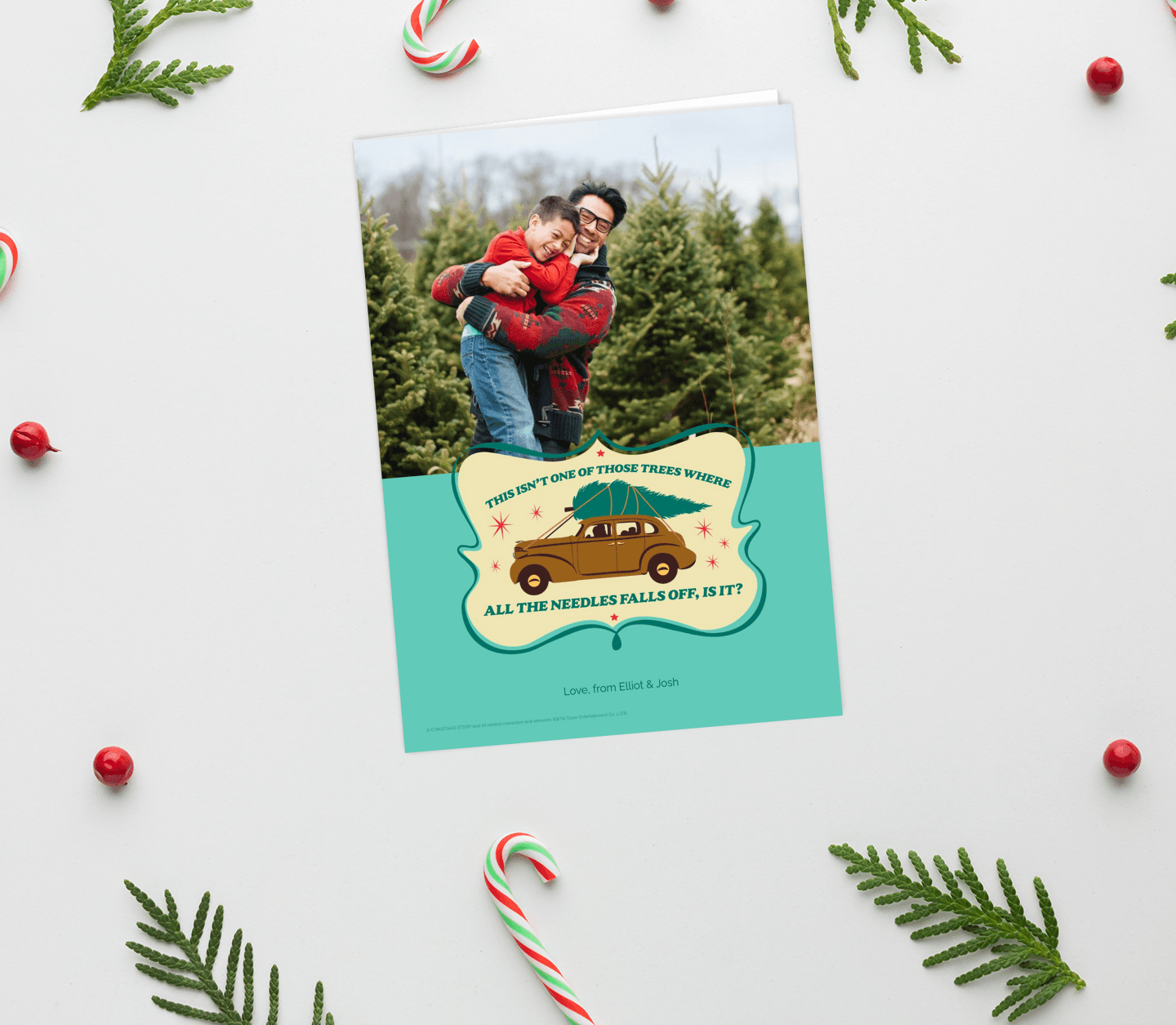 A Christmas Story™ Needle tree Card