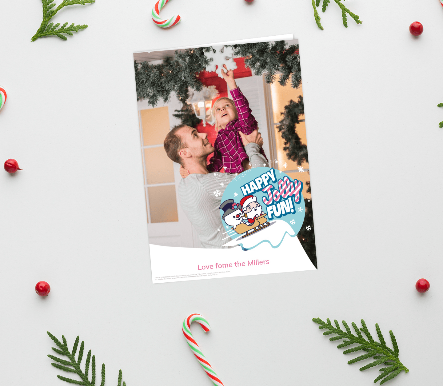 Frosty The Snowman™ Christmas JollyFun Card