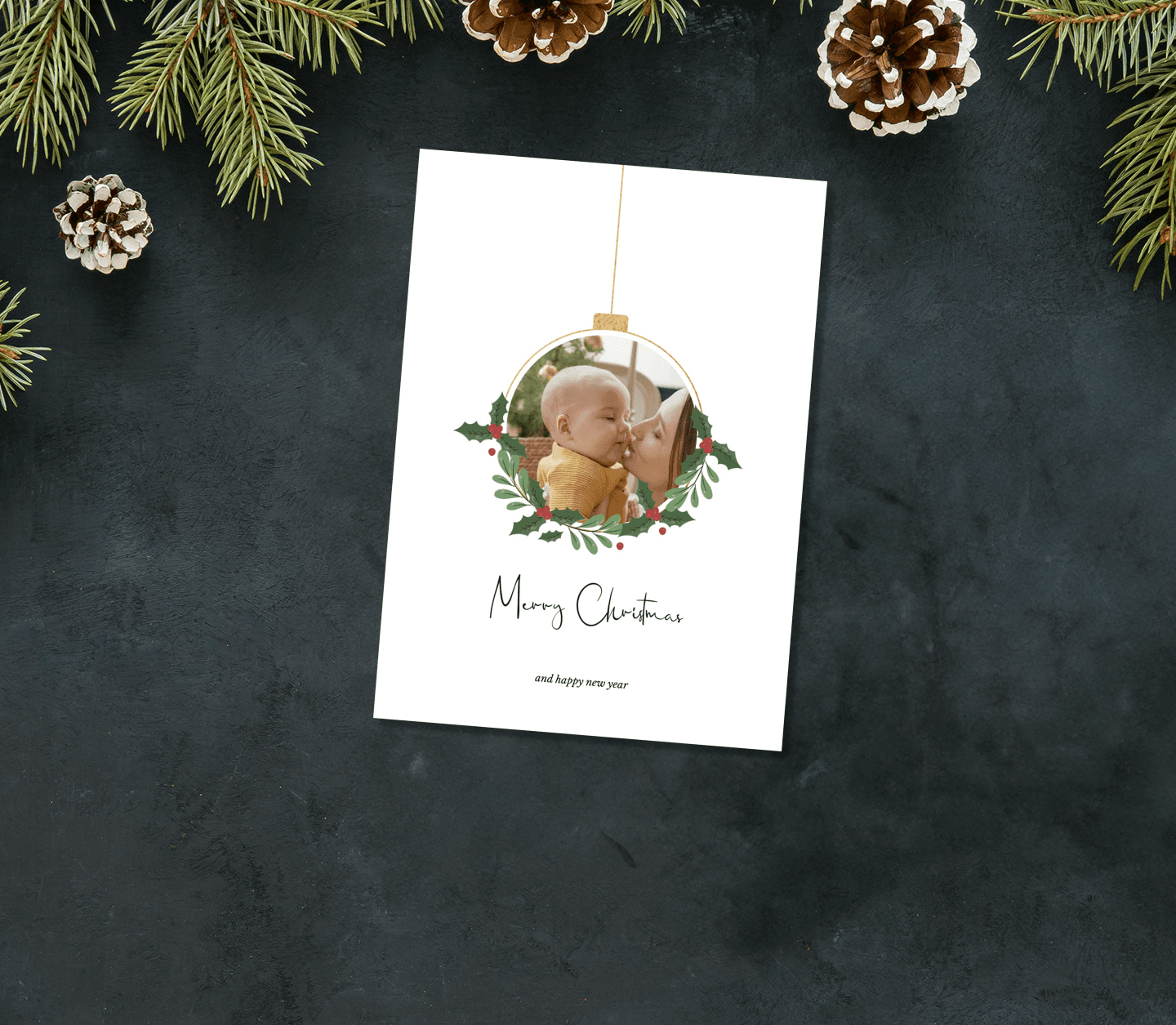 Christmas Ornament Card