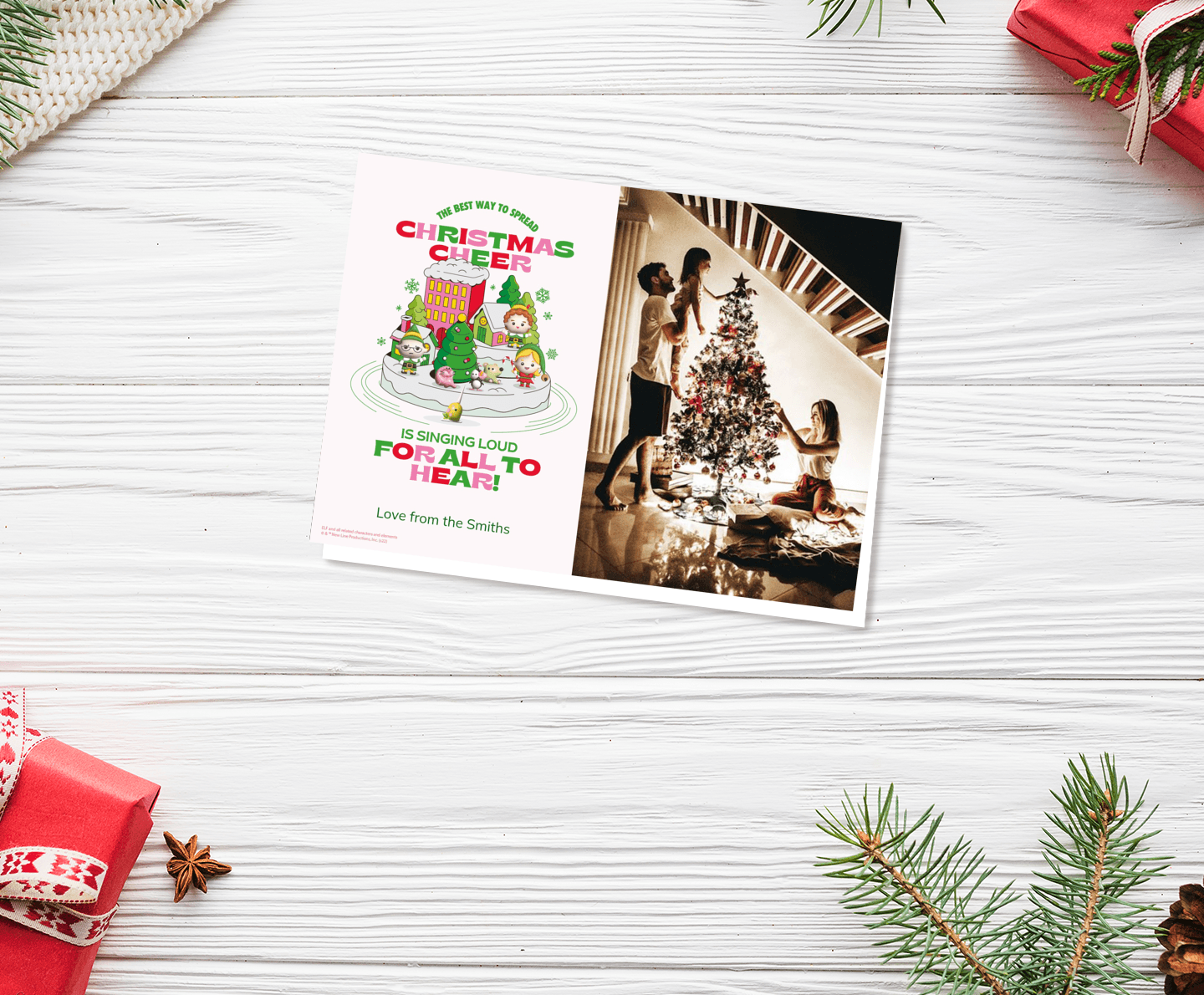 Elf™ Christmas Cheer Card