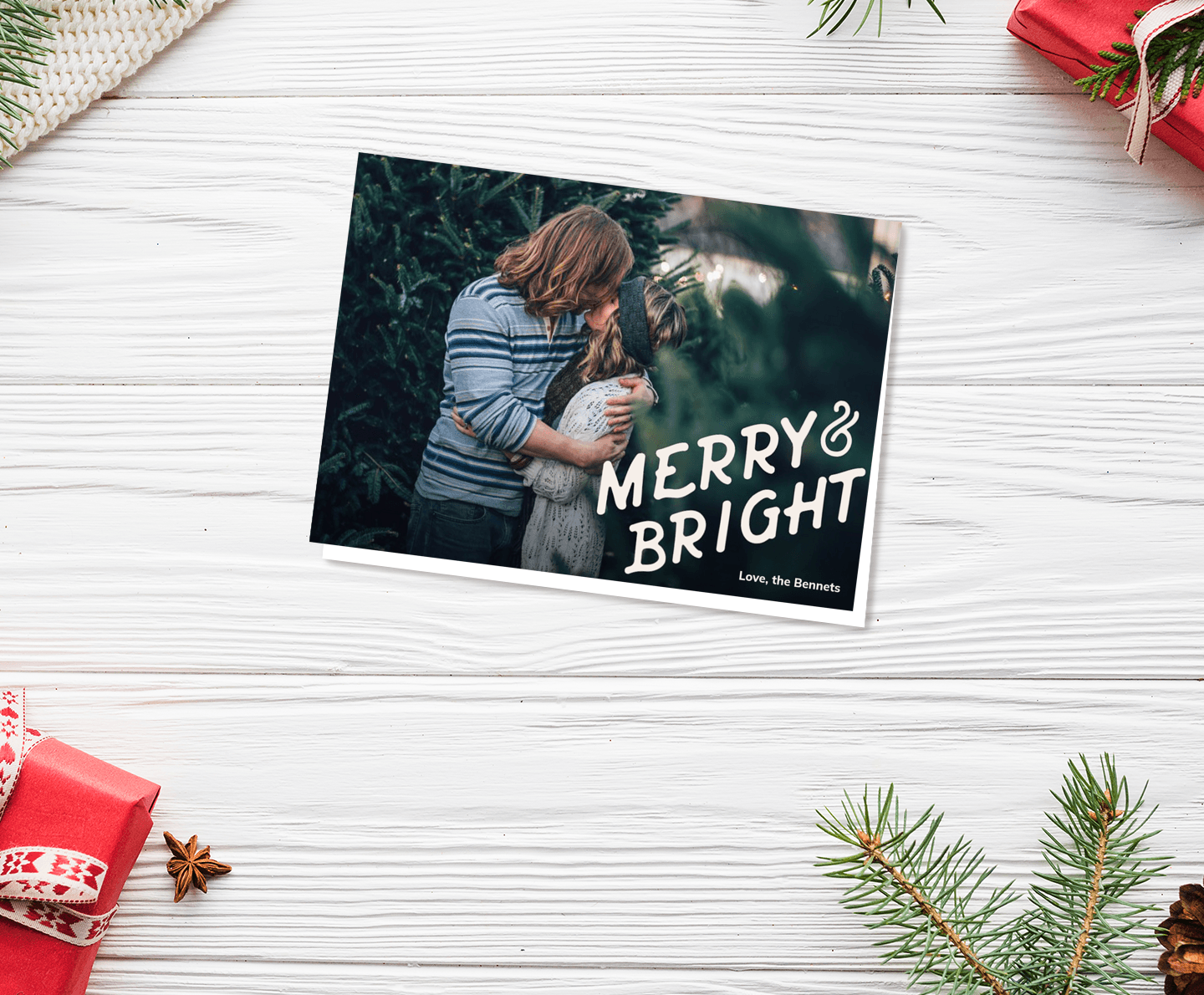Merry And Bright Card