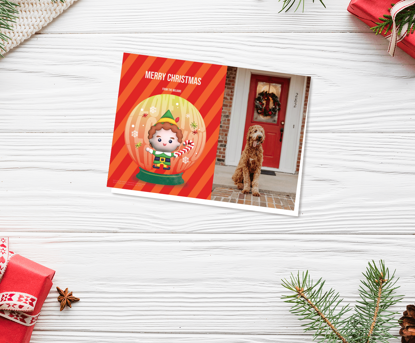 Elf™ Love you Card