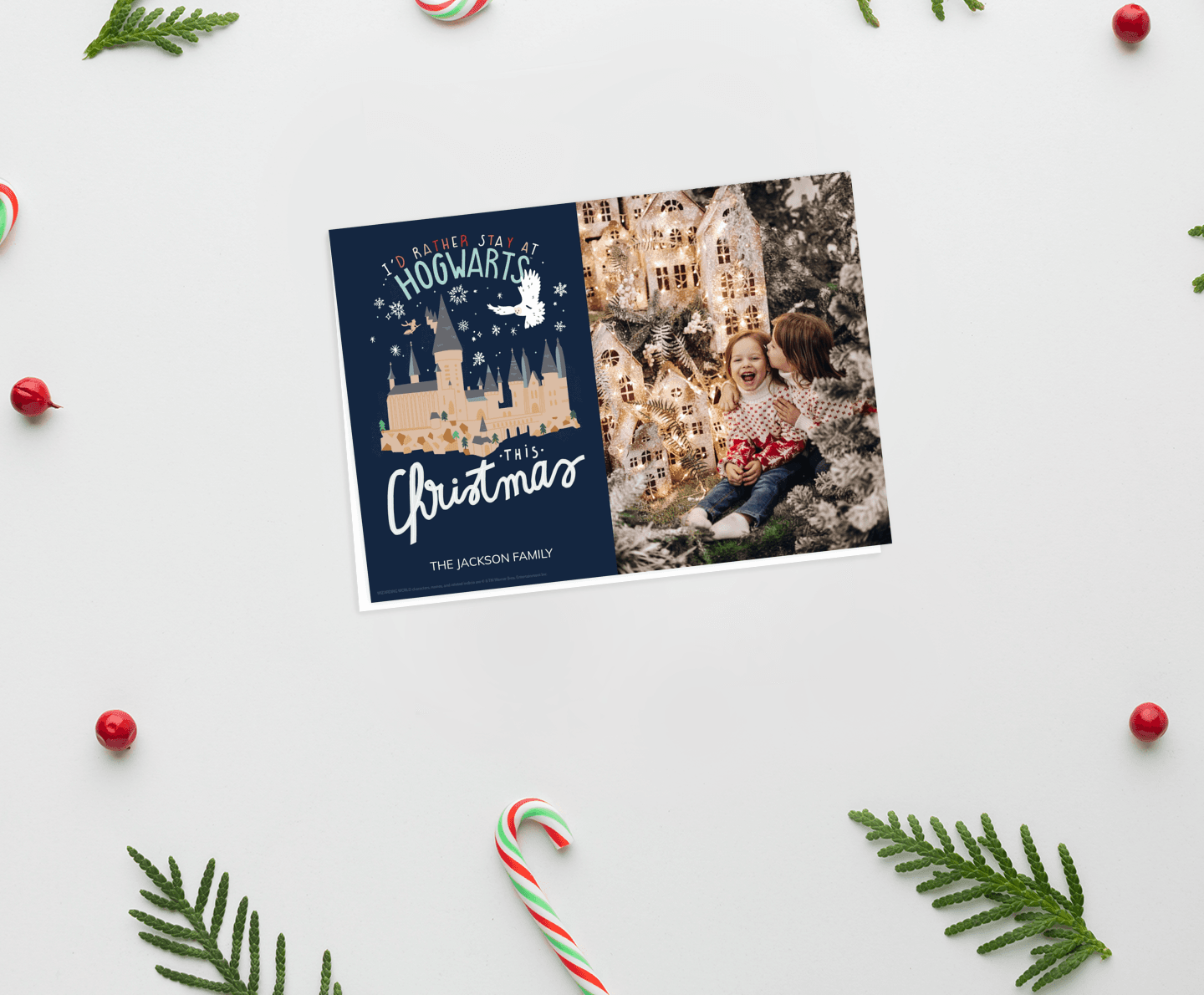 Harry Potter™ Christmas Hogwarts Card