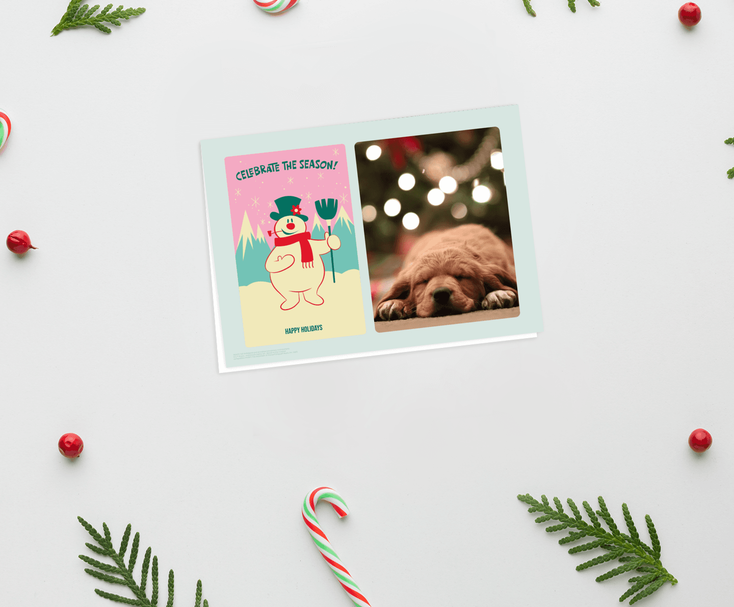 Frosty The Snowman™ Celebrate Card