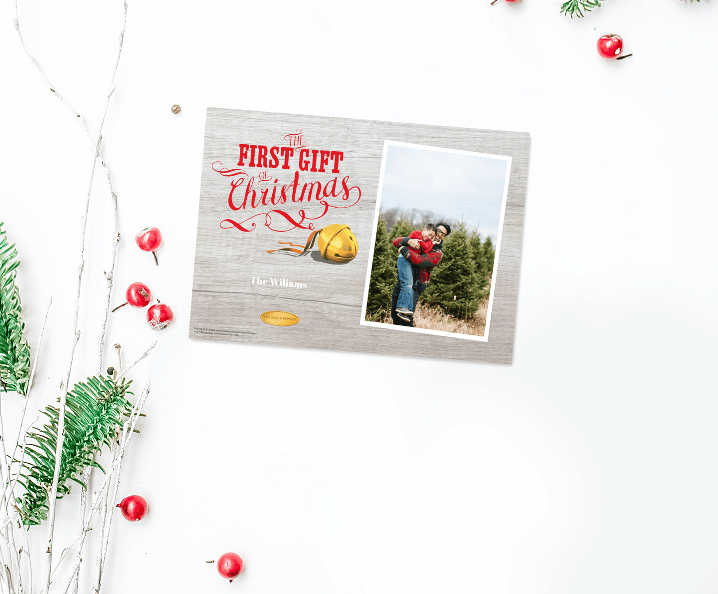 Polar Express™ Christmas Christmas Card