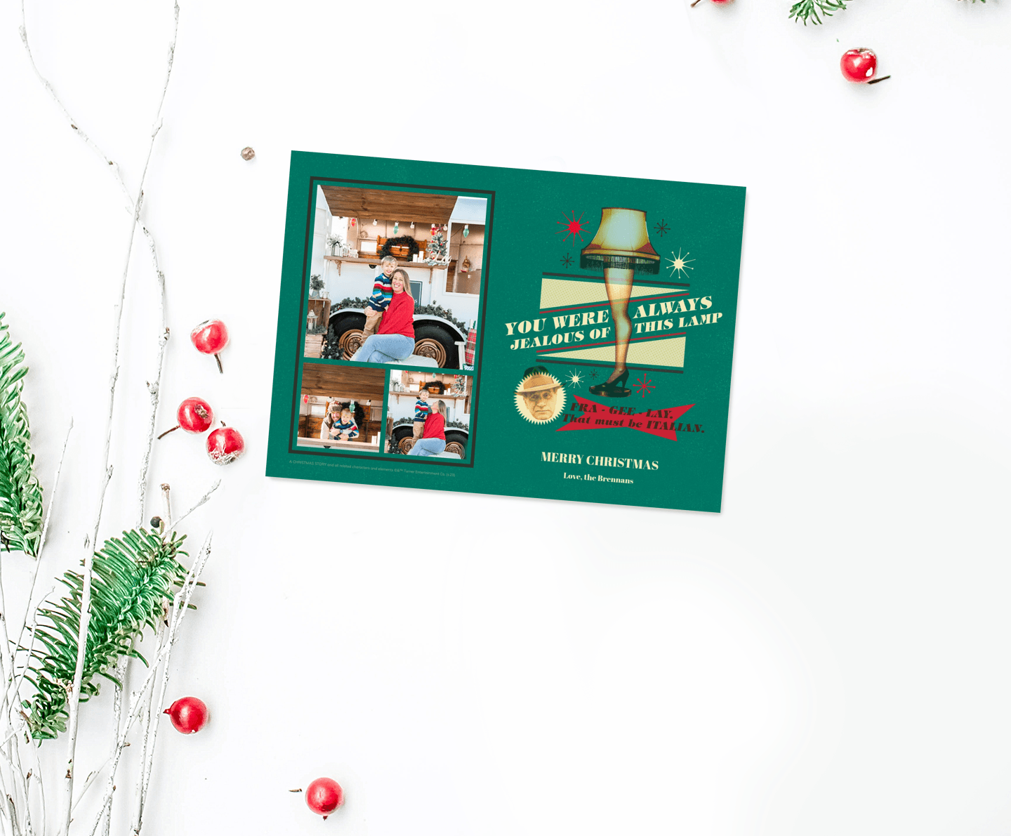 A Christmas Story™ FraGeeLay Card