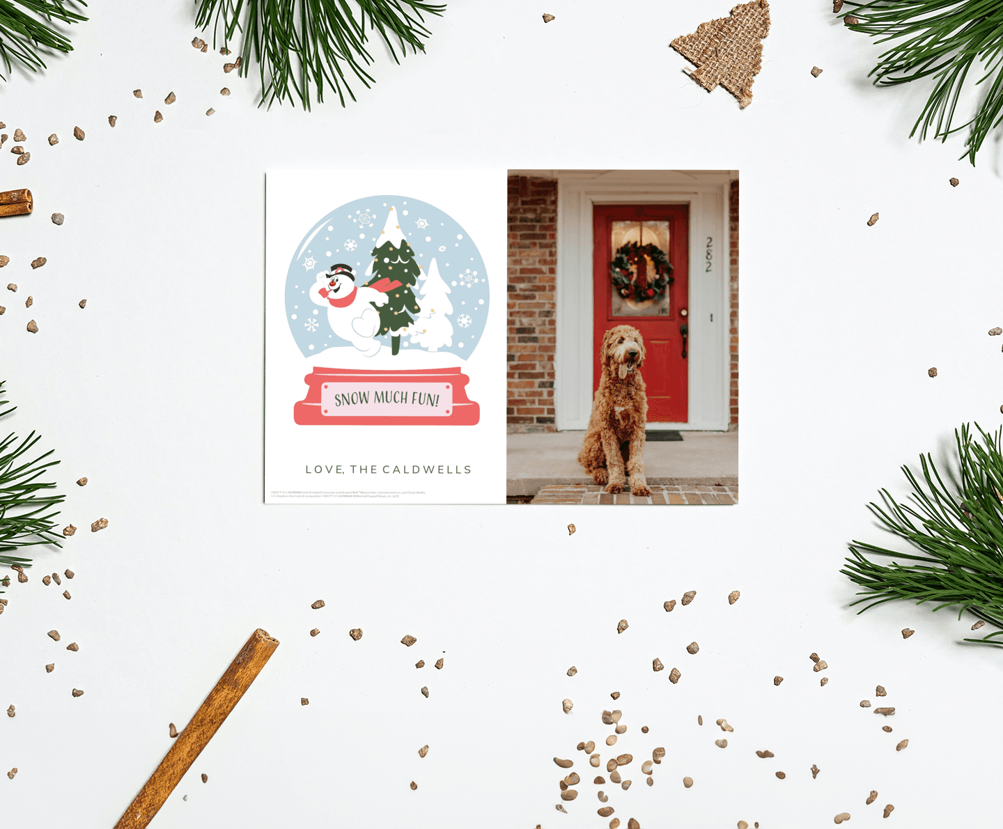 Frosty The Snowman™ Christmas Snow Card