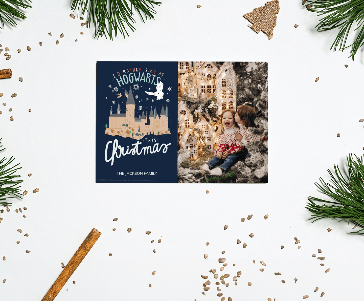 Harry Potter™ Christmas Hogwarts Card