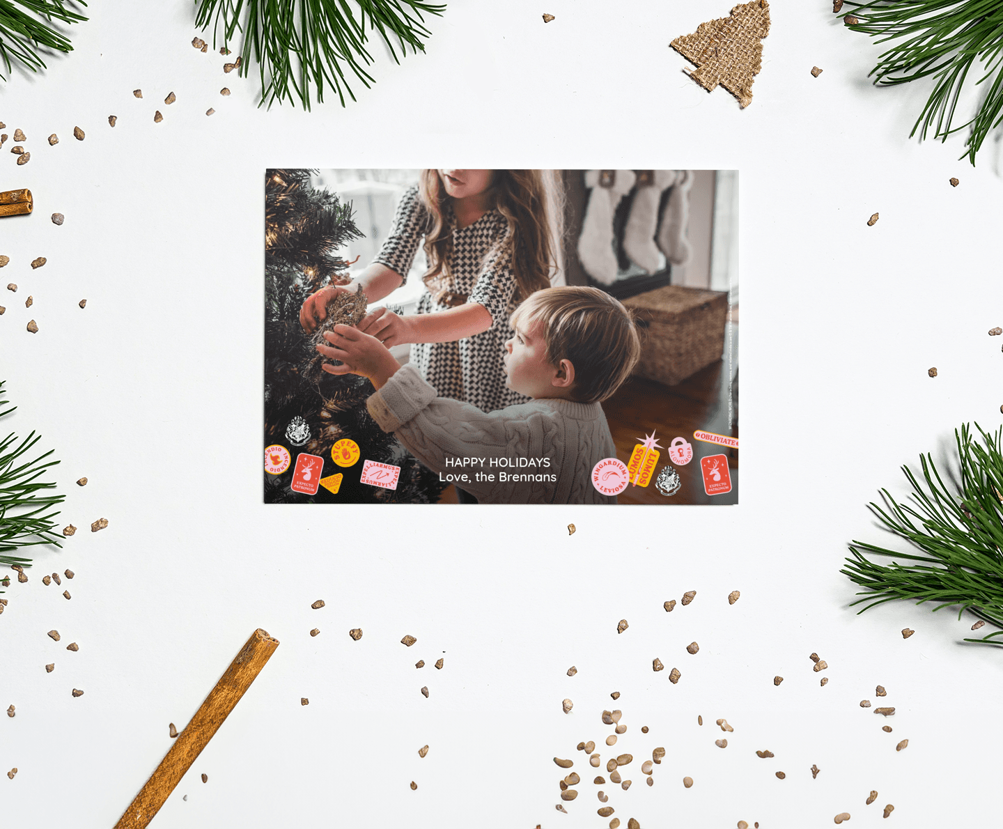 Harry Potter™ Christmas Spells Card