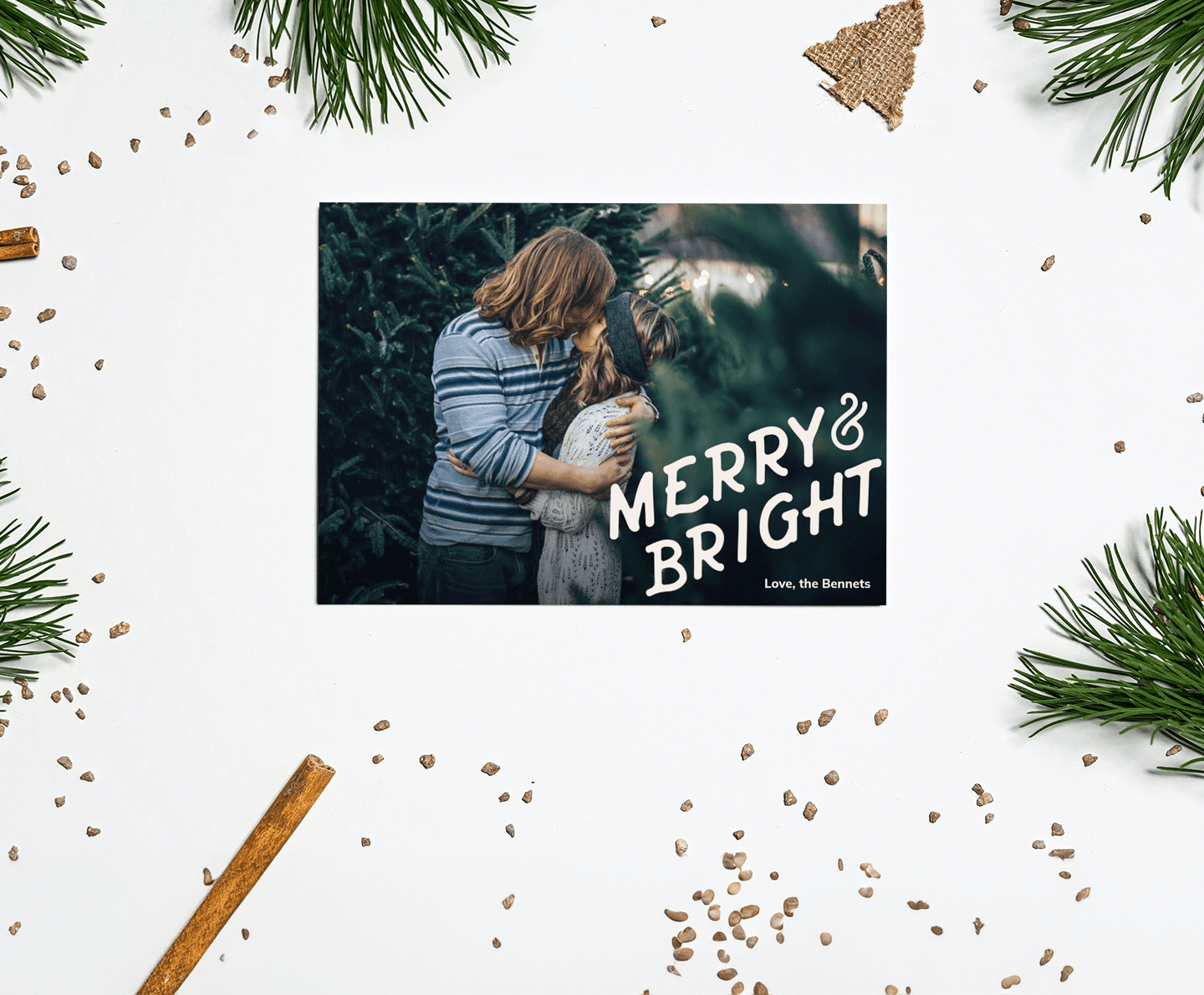Merry And Bright Card