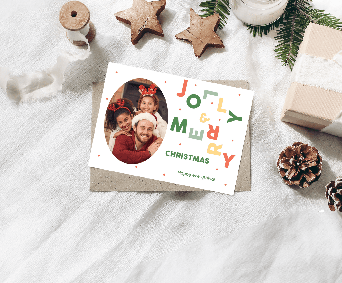 Jolly Merry Card