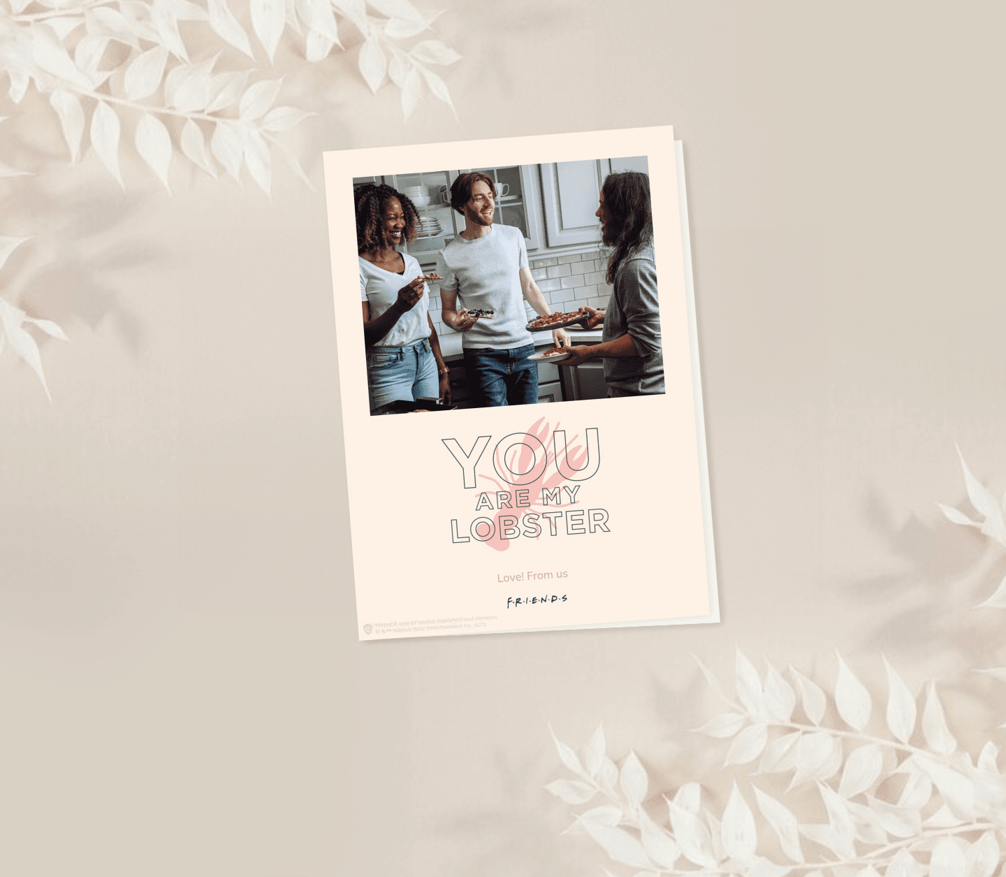 Friends™ Lobster Pola Card