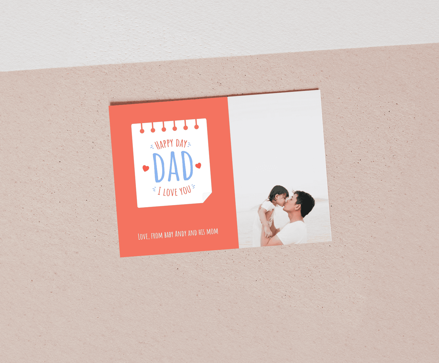 Note For Dad Card