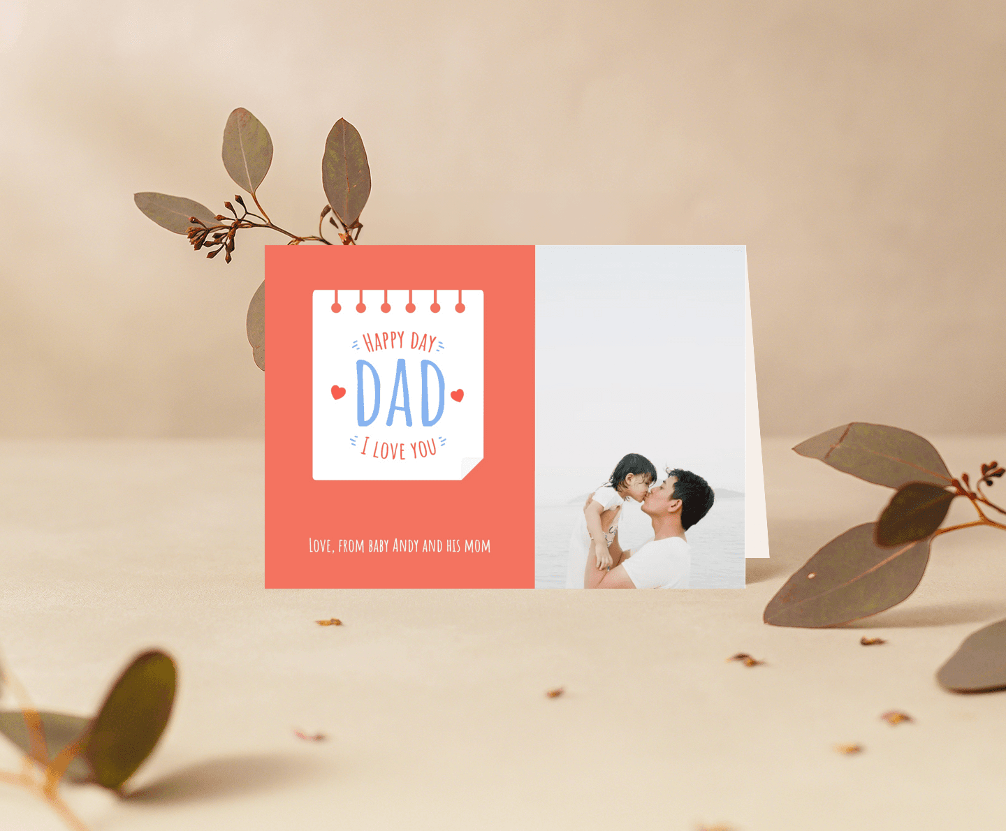 Note For Dad Card