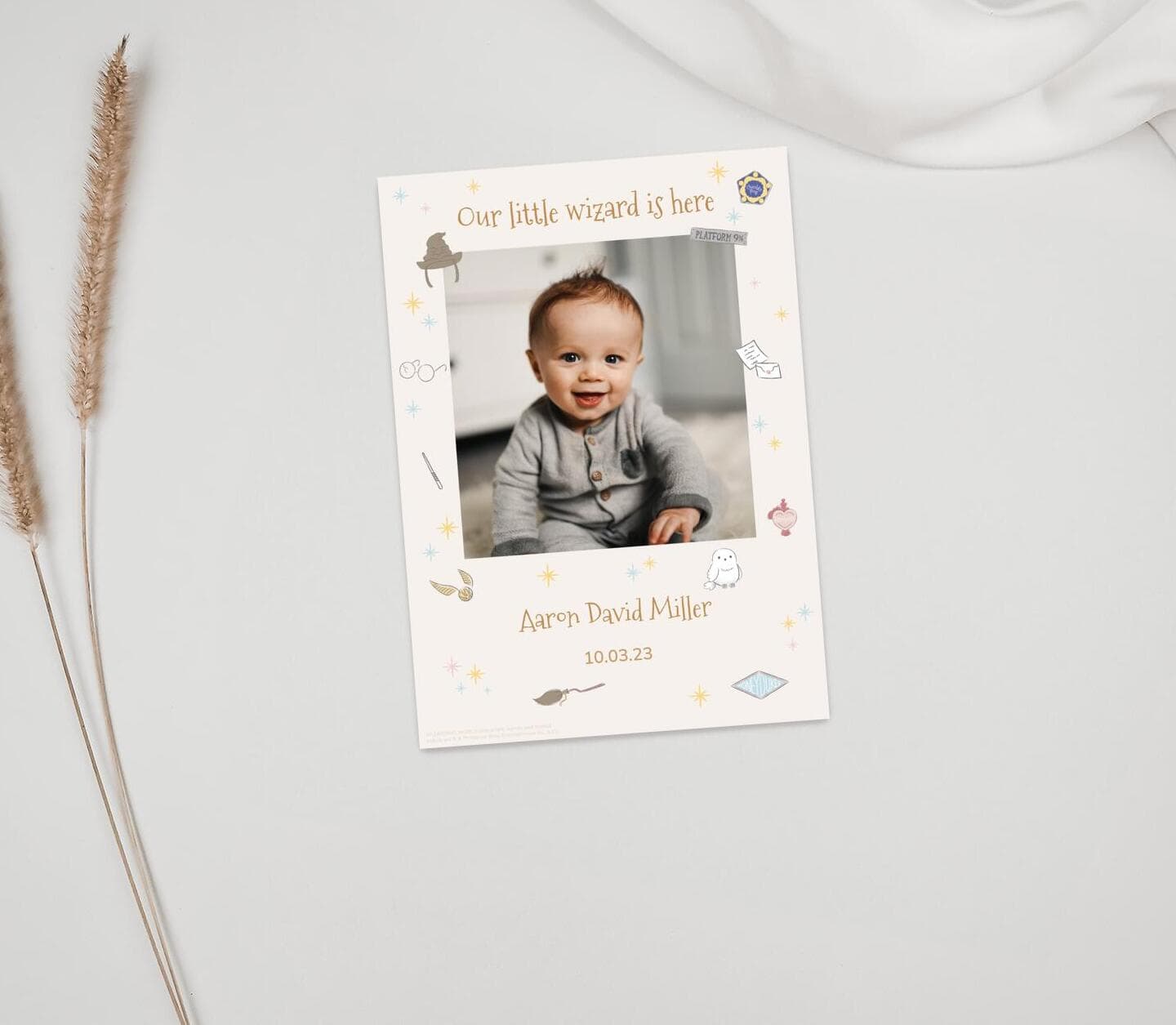 Harry Potter™ Wizard Baby Card