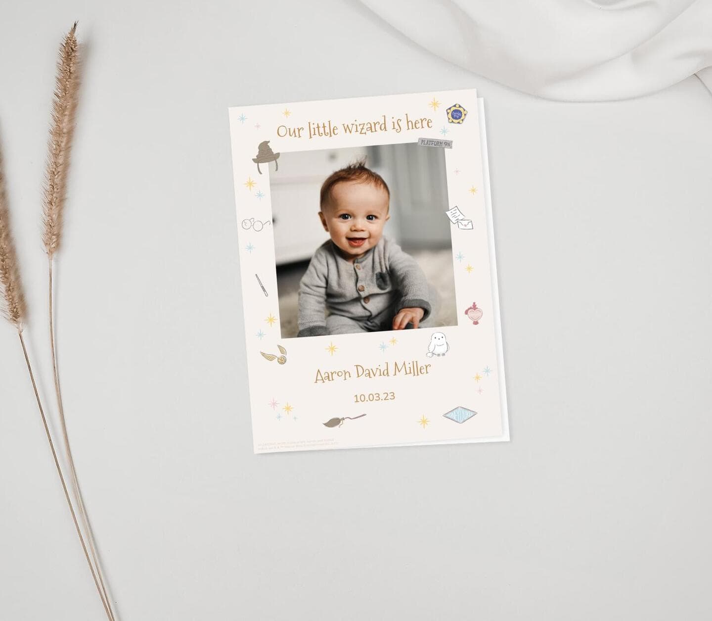 Harry Potter™ Wizard Baby Card