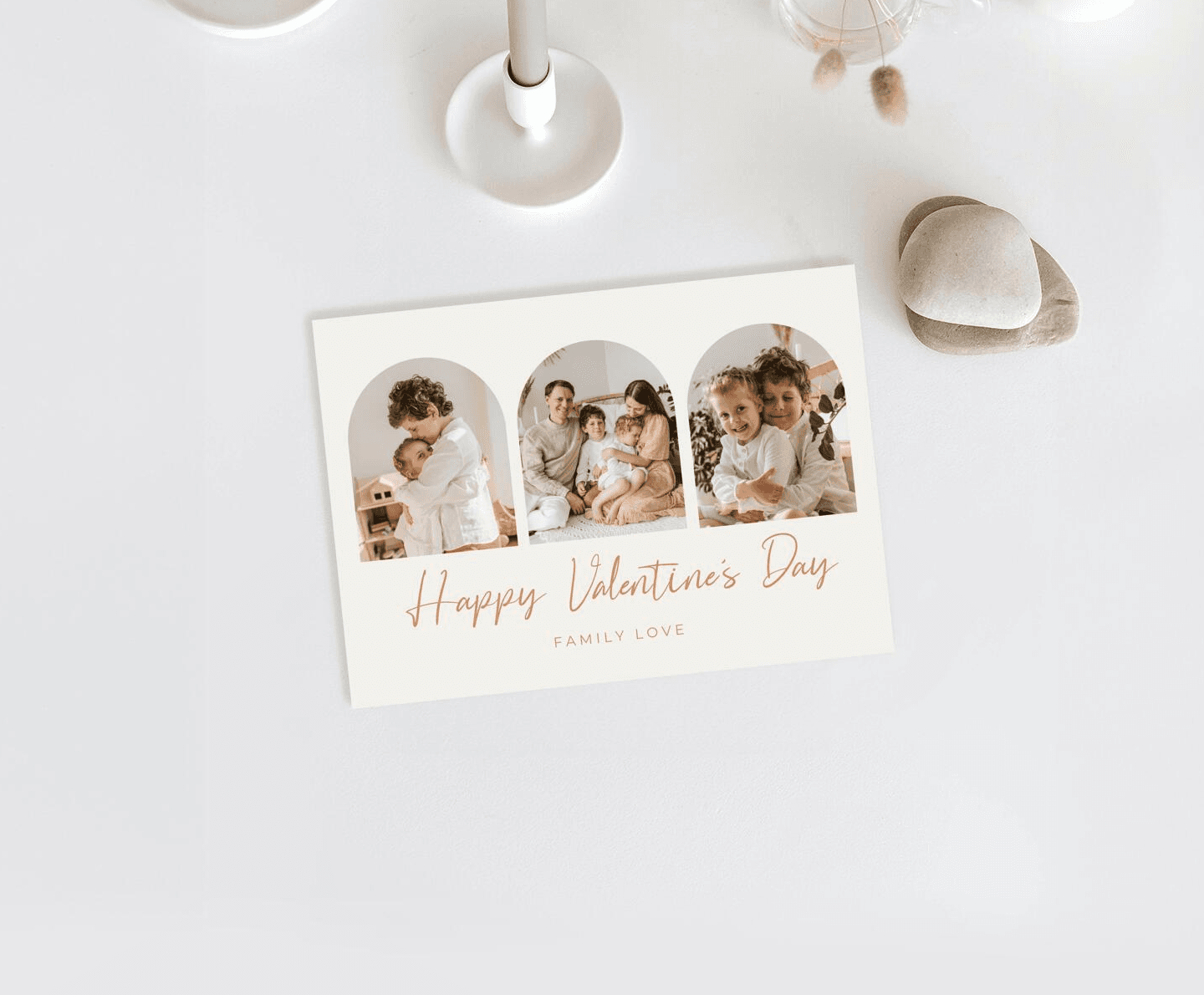 Valentines Arches Card