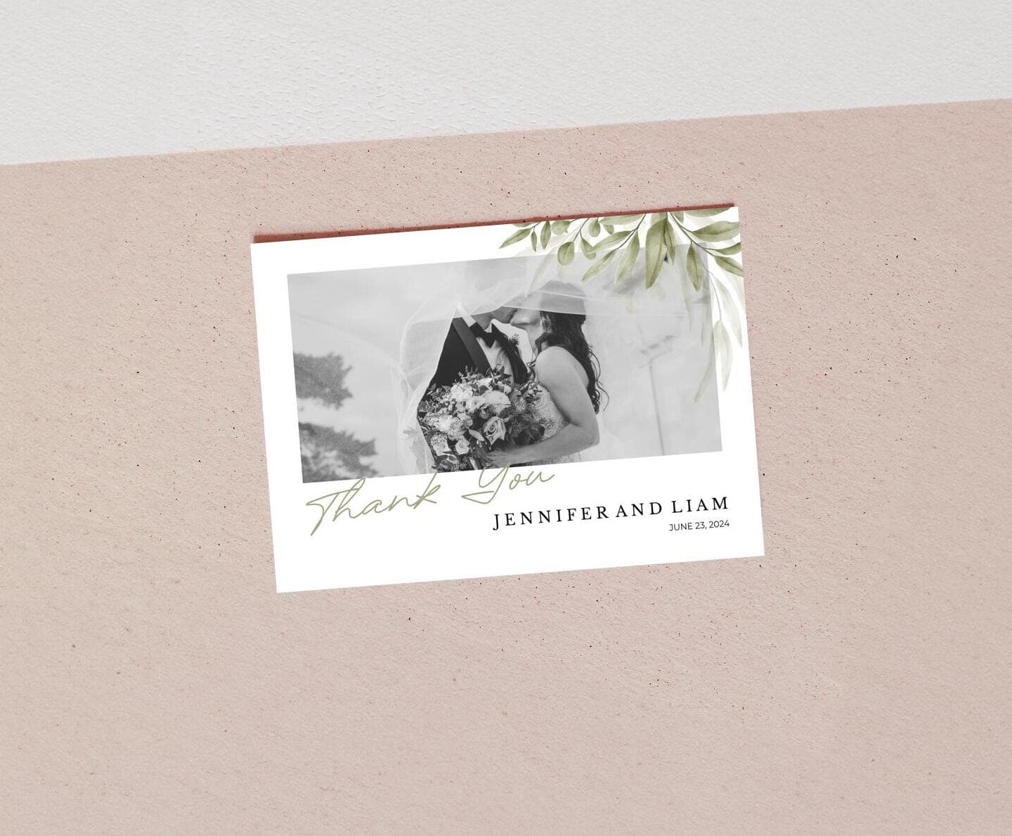 Classic Nature Thank You Card