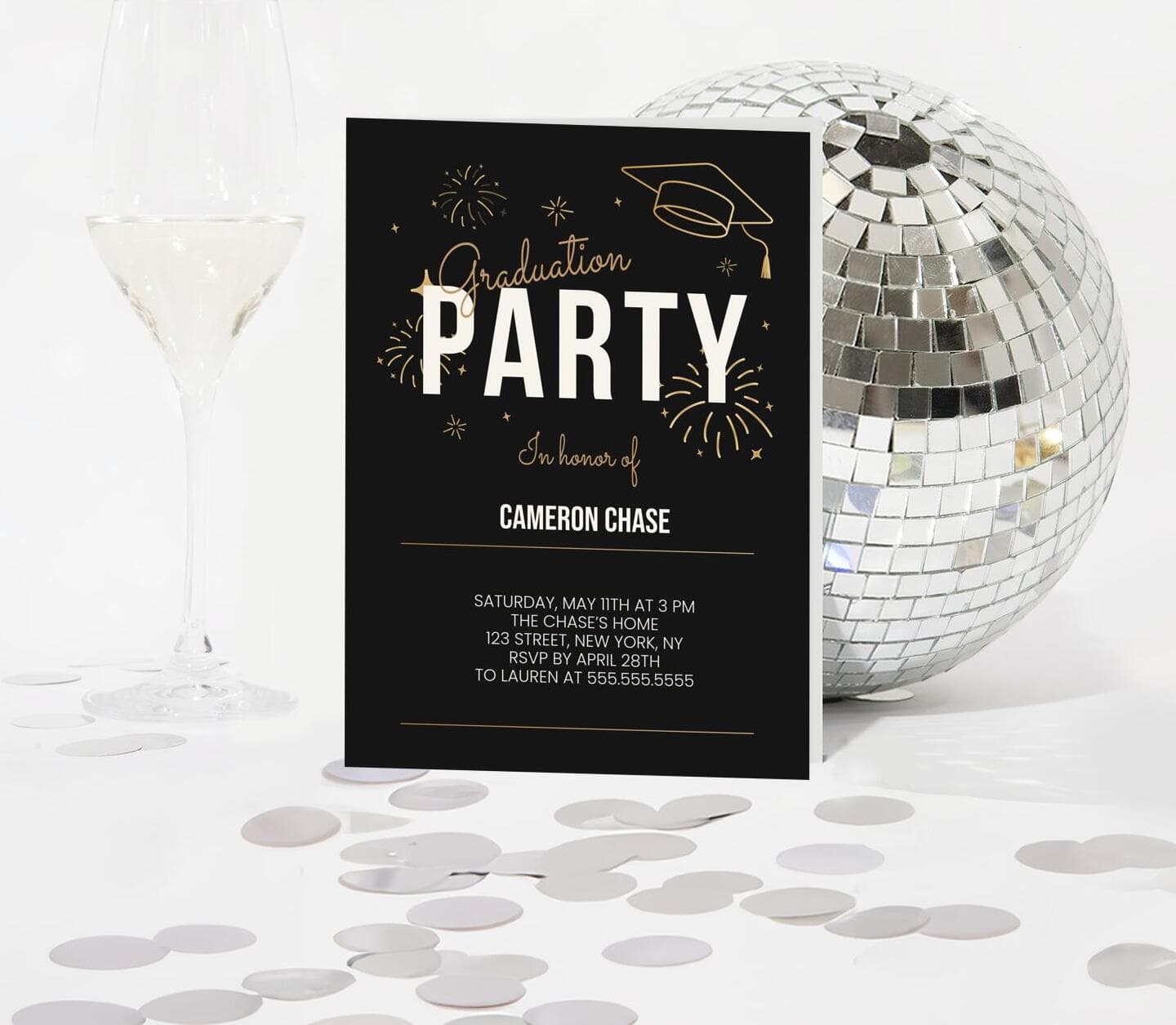 Elegant Party Card