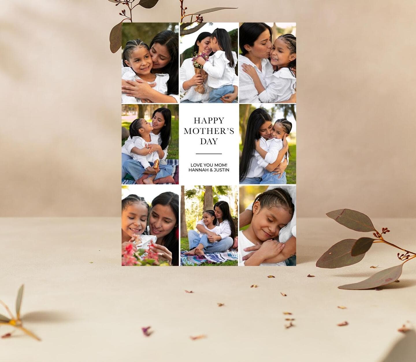 Classic Multiphoto Mom Card