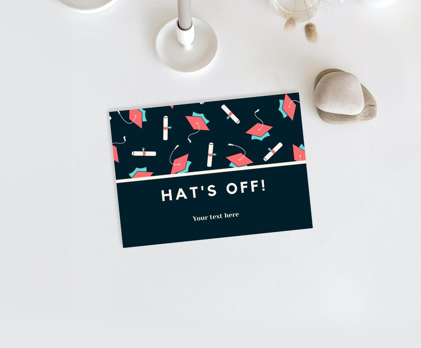Hats Off Card