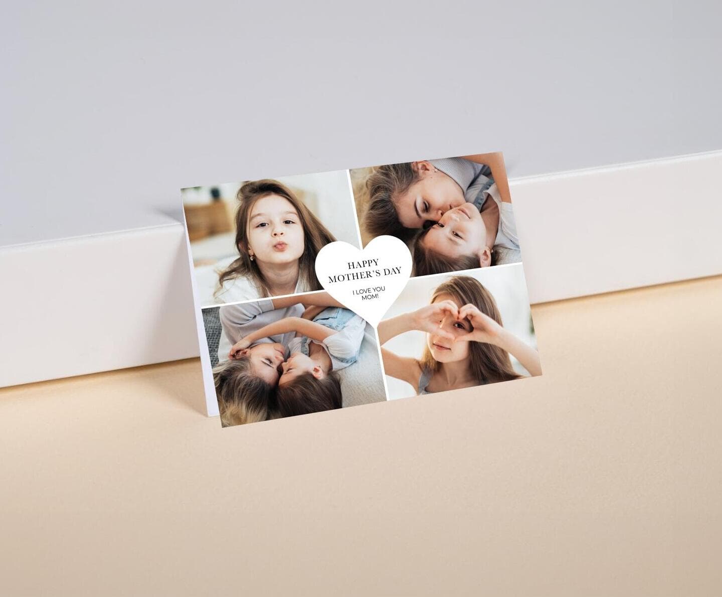 Heart Message Mom Card