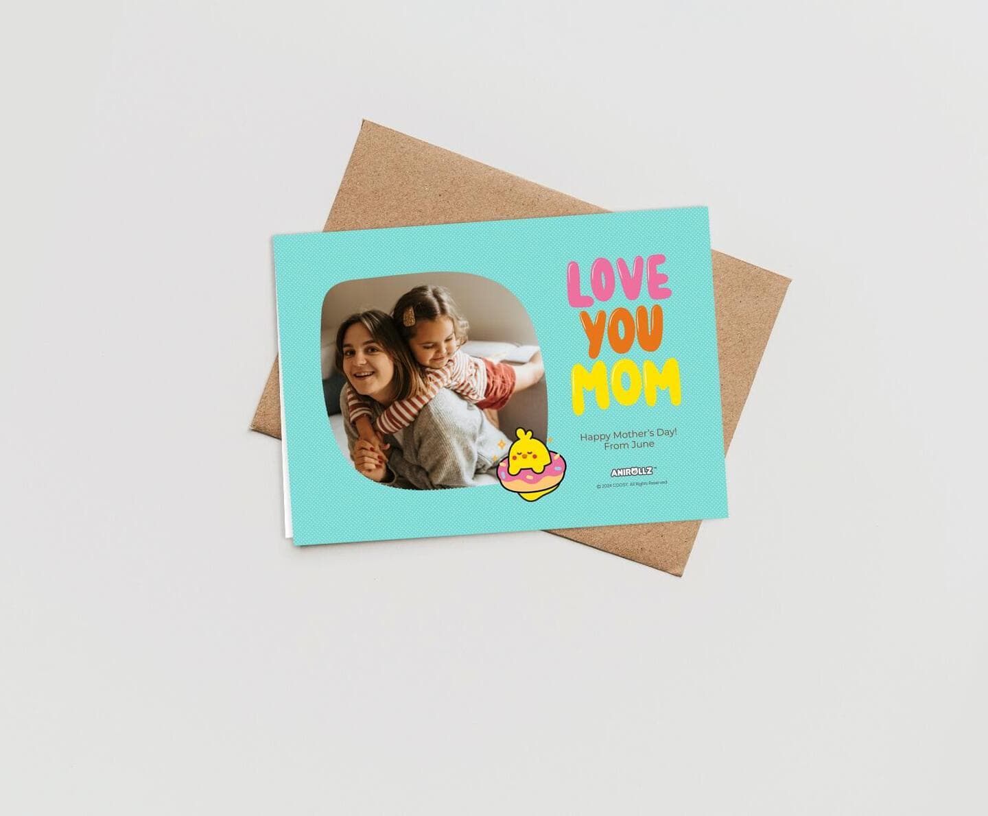 Anirollz® Love Mom Card