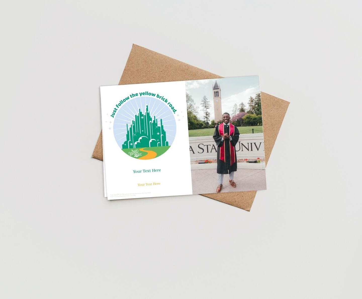 Wizard of Oz™ Follow The Yellow Bricks Card