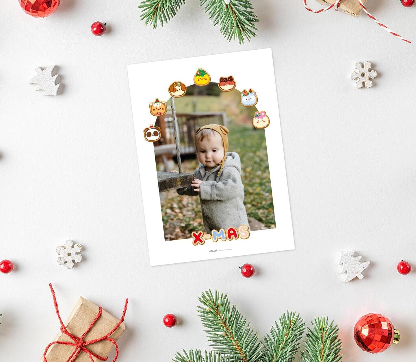 Anirollz® Cute Arch Card