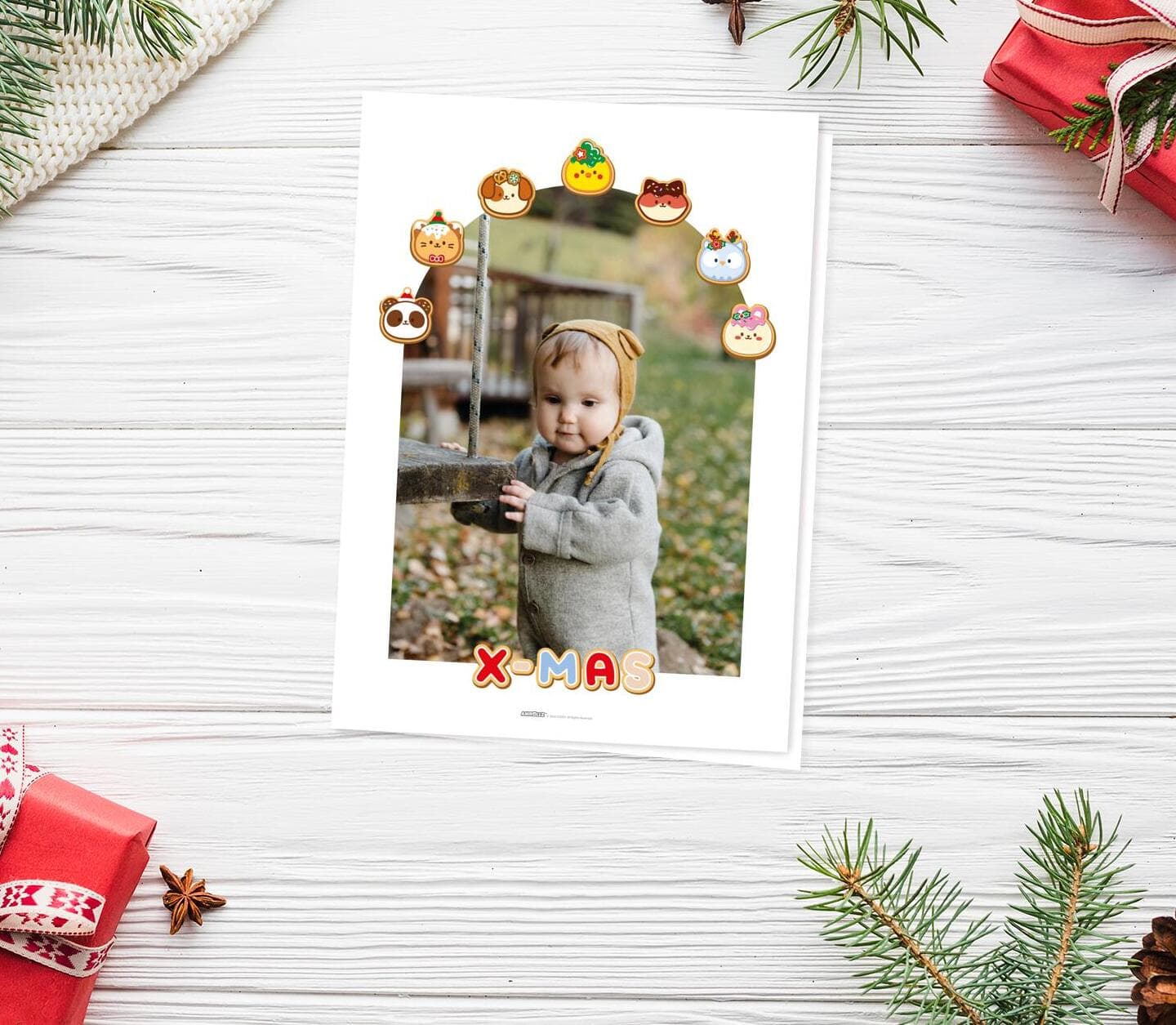 Anirollz® Cute Arch Card