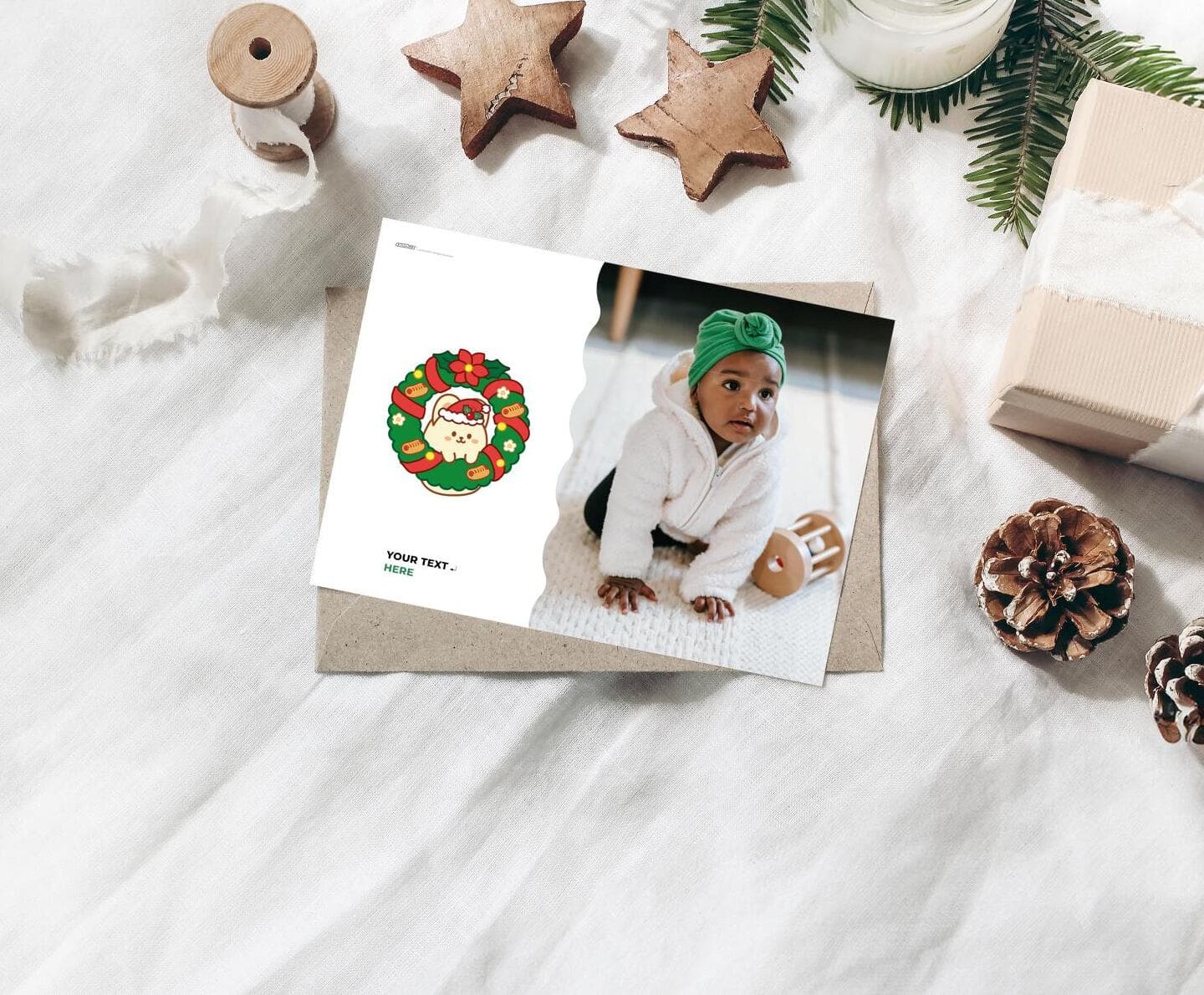 Anirollz® Sweet Christmas Card